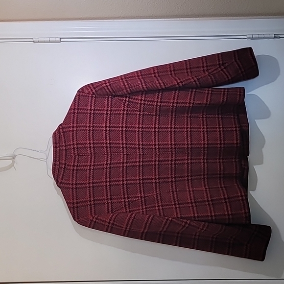 Talbots Women's Wool Plaid Jacket Size 10 - Picture 2 of 9